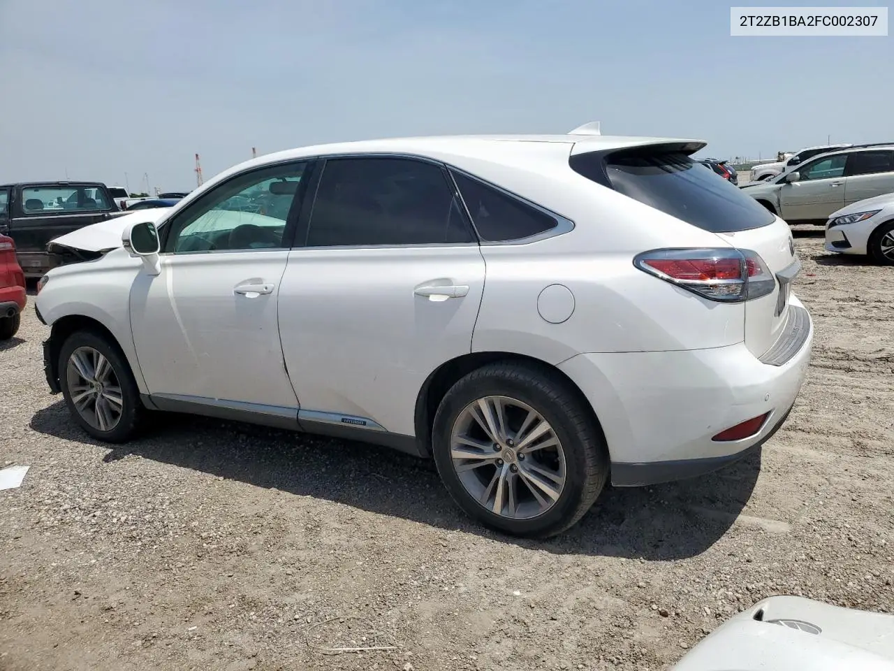 2015 Lexus Rx 450H VIN: 2T2ZB1BA2FC002307 Lot: 56990075