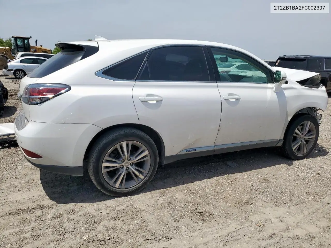 2015 Lexus Rx 450H VIN: 2T2ZB1BA2FC002307 Lot: 56990075