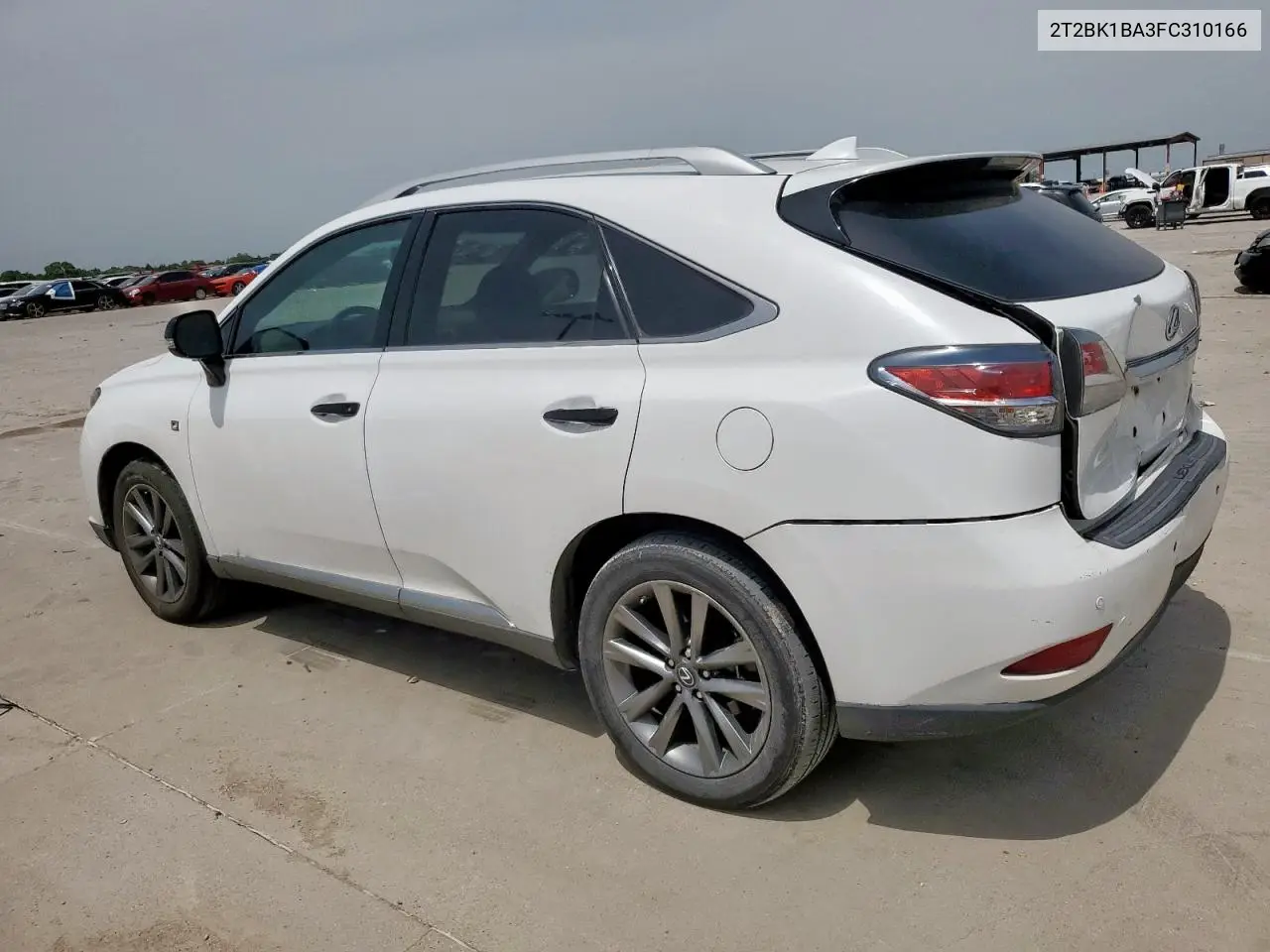 2015 Lexus Rx 350 Base VIN: 2T2BK1BA3FC310166 Lot: 57115365