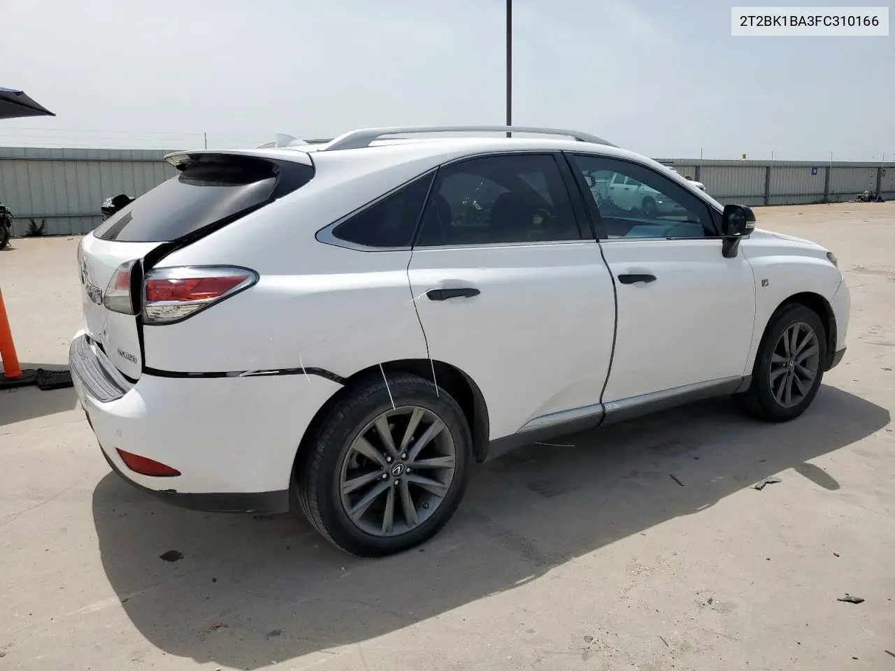 2015 Lexus Rx 350 Base VIN: 2T2BK1BA3FC310166 Lot: 57115365