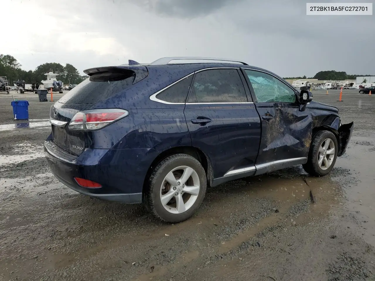 2015 Lexus Rx 350 Base VIN: 2T2BK1BA5FC272701 Lot: 58816635