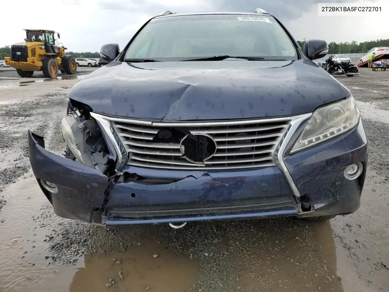 2015 Lexus Rx 350 Base VIN: 2T2BK1BA5FC272701 Lot: 58816635