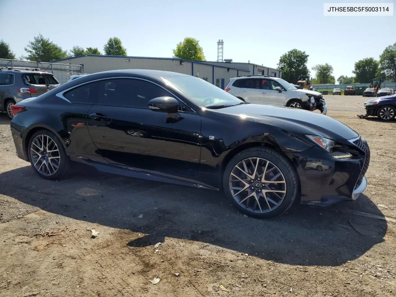 2015 Lexus Rc 350 VIN: JTHSE5BC5F5003114 Lot: 62284525