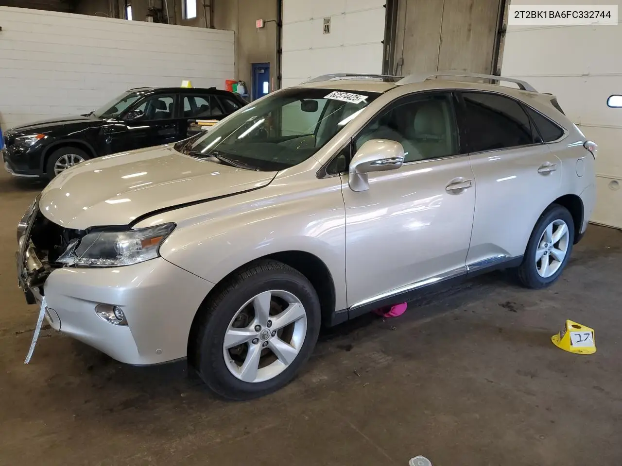 2015 Lexus Rx 350 Base VIN: 2T2BK1BA6FC332744 Lot: 62574425
