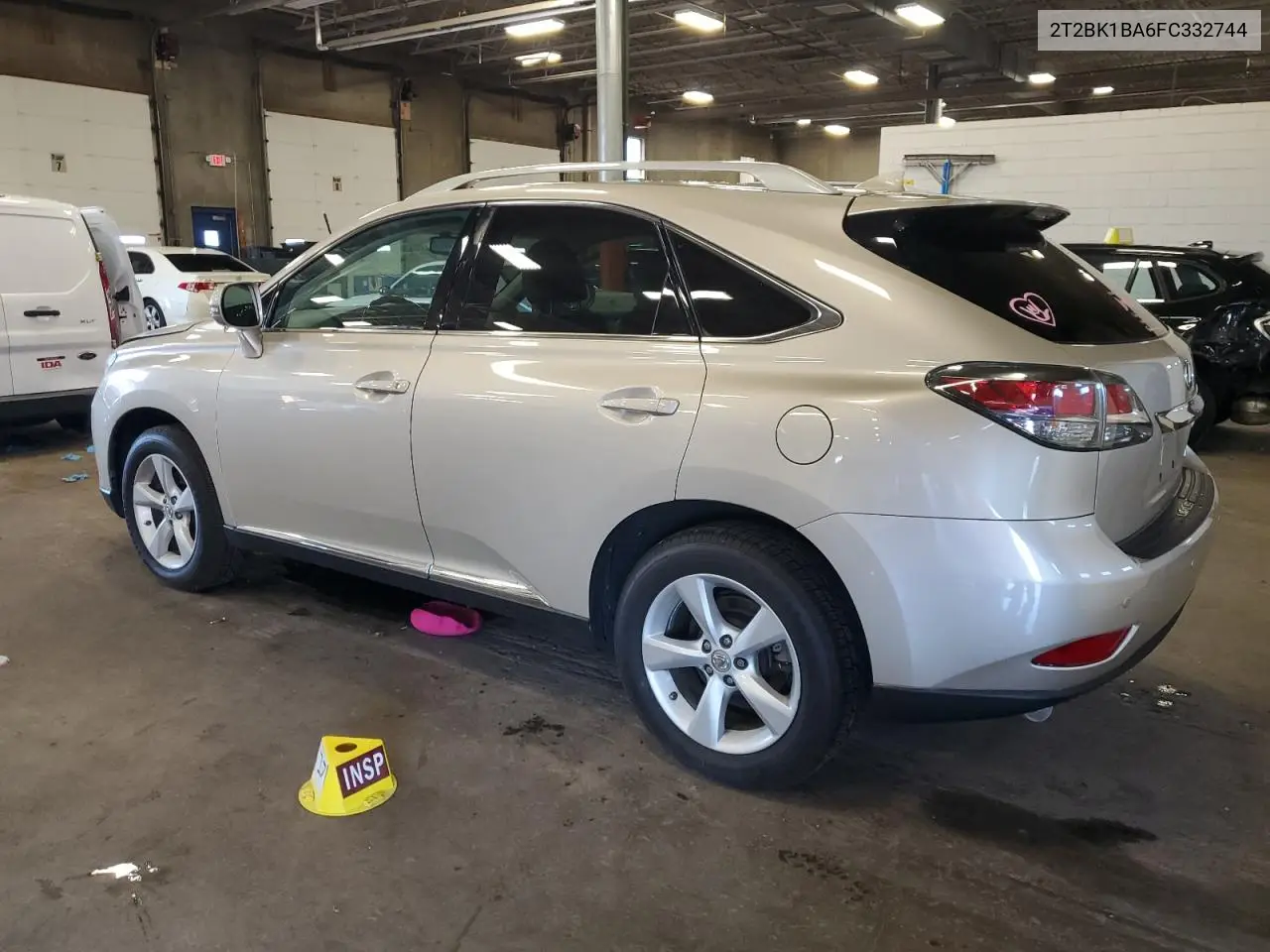 2015 Lexus Rx 350 Base VIN: 2T2BK1BA6FC332744 Lot: 62574425
