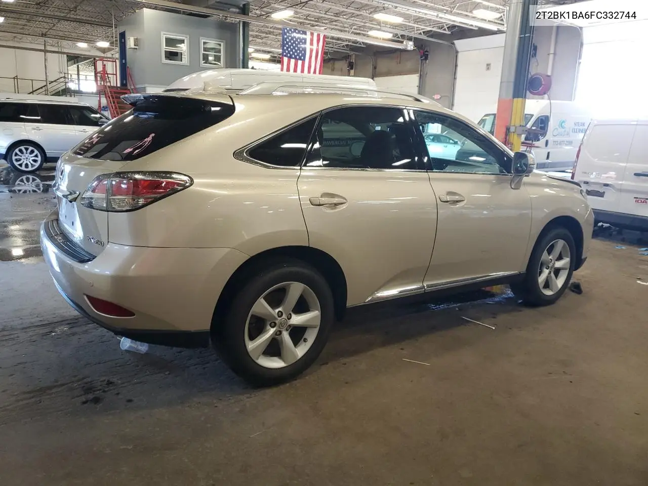 2015 Lexus Rx 350 Base VIN: 2T2BK1BA6FC332744 Lot: 62574425