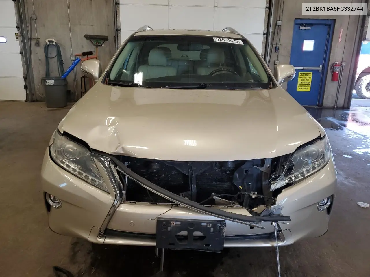 2015 Lexus Rx 350 Base VIN: 2T2BK1BA6FC332744 Lot: 62574425