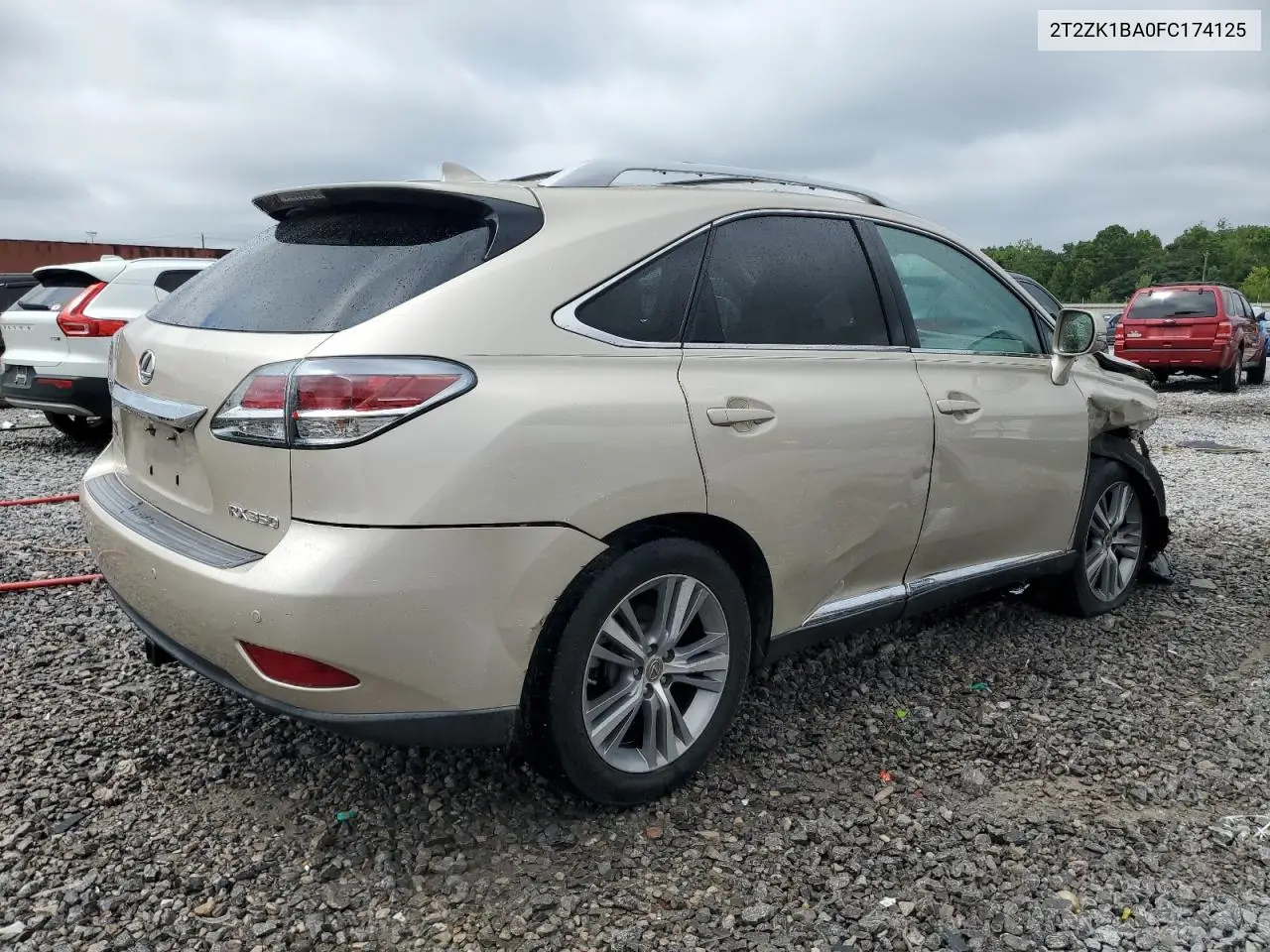 2015 Lexus Rx 350 VIN: 2T2ZK1BA0FC174125 Lot: 62687885
