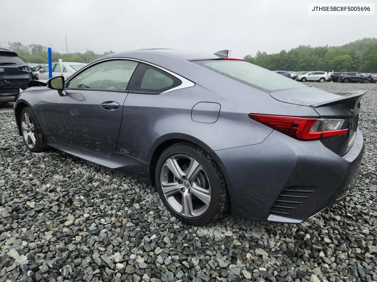 2015 Lexus Rc 350 VIN: JTHSE5BC8F5005696 Lot: 62688255
