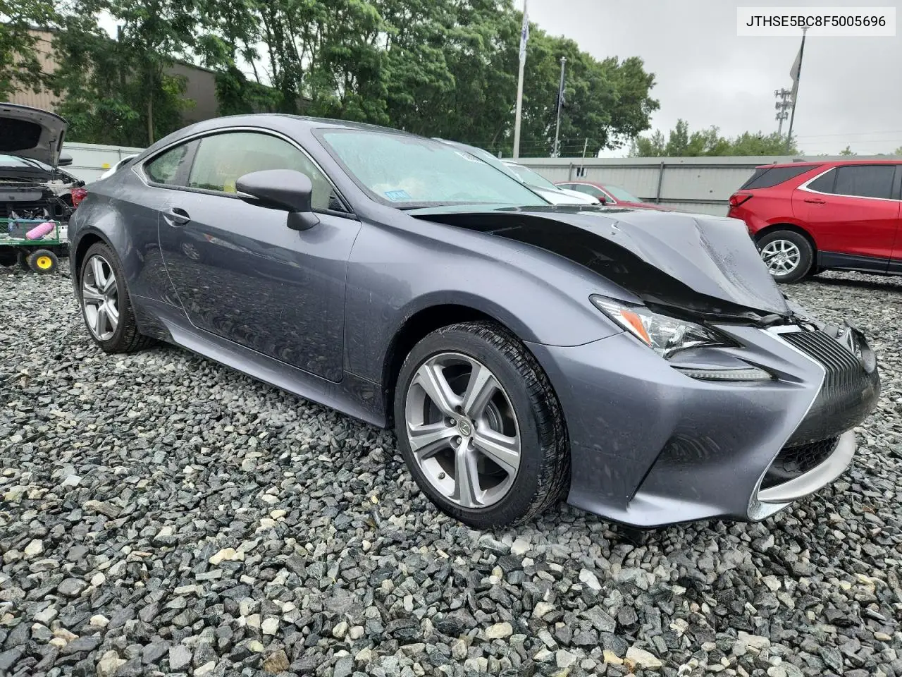 2015 Lexus Rc 350 VIN: JTHSE5BC8F5005696 Lot: 62688255