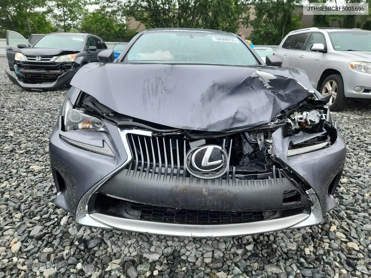 2015 Lexus Rc 350 VIN: JTHSE5BC8F5005696 Lot: 62688255