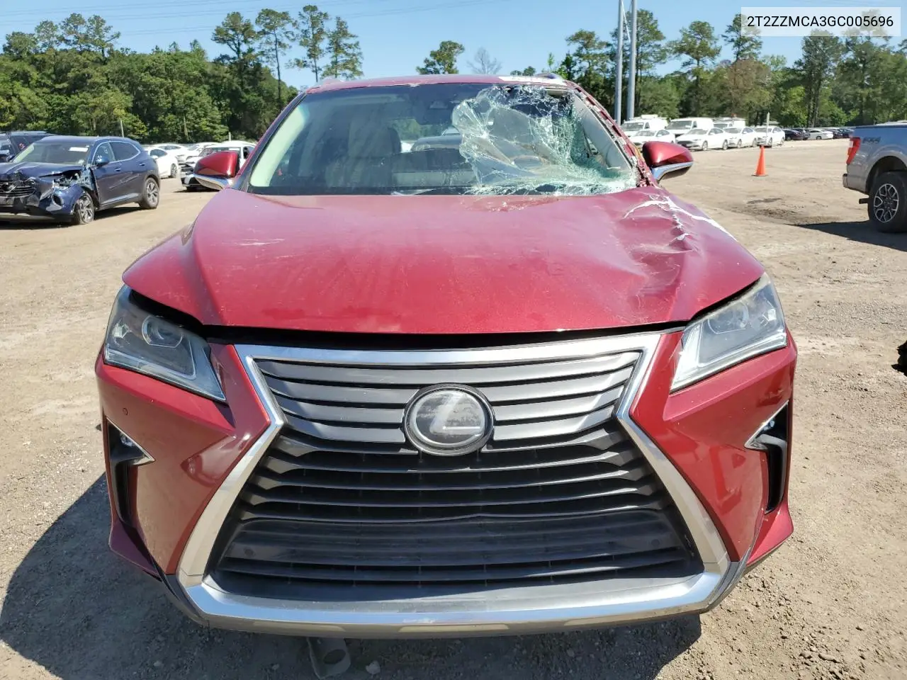 2016 Lexus Rx 350 VIN: 2T2ZZMCA3GC005696 Lot: 56166385