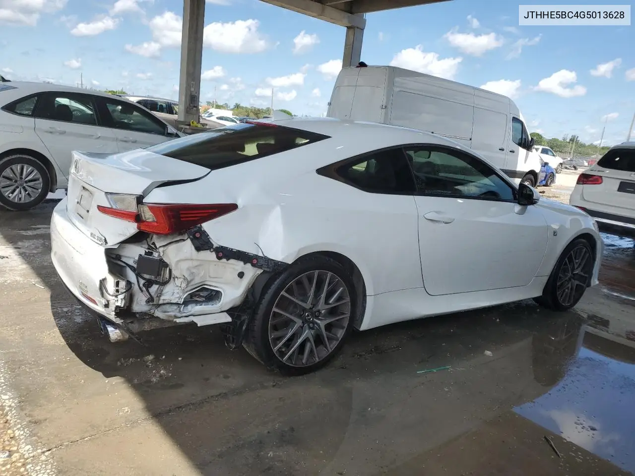 2016 Lexus Rc 350 VIN: JTHHE5BC4G5013628 Lot: 56406095