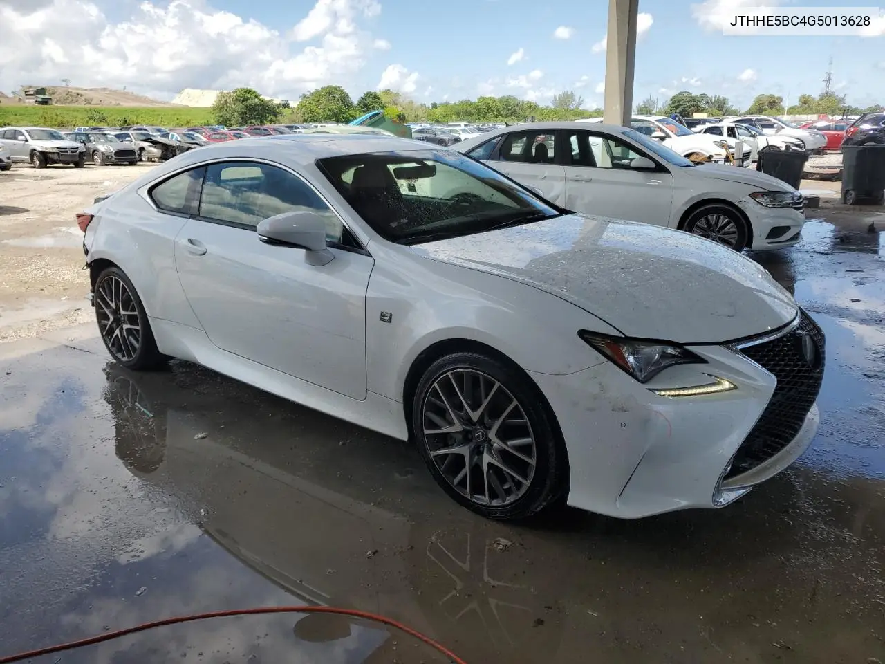 2016 Lexus Rc 350 VIN: JTHHE5BC4G5013628 Lot: 56406095