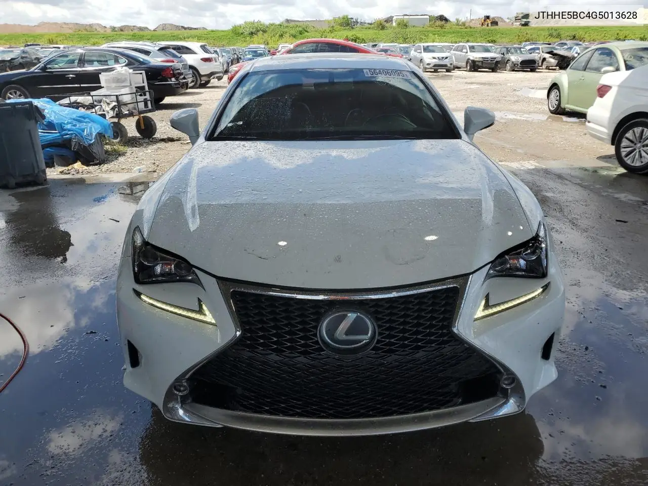 2016 Lexus Rc 350 VIN: JTHHE5BC4G5013628 Lot: 56406095