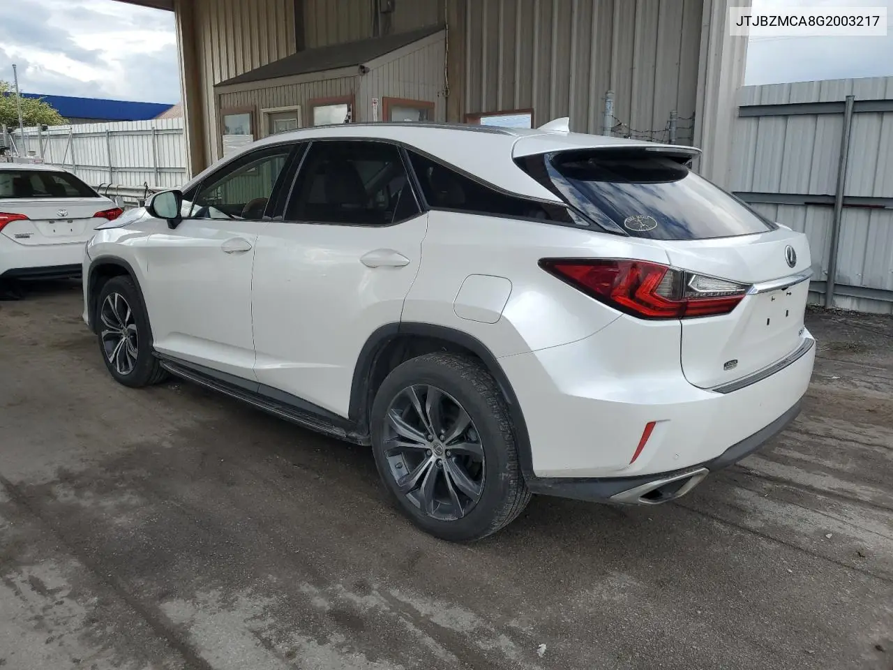 jtjbzmca8g2003217 JTJBZMCA8G2003217 2016 Lexus Rx 350