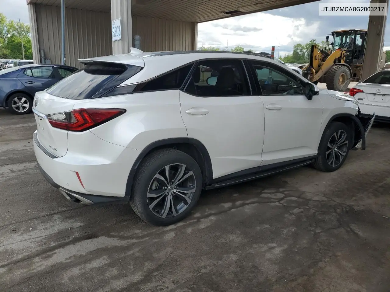 jtjbzmca8g2003217 JTJBZMCA8G2003217 2016 Lexus Rx 350