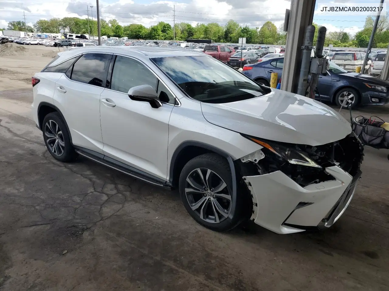 jtjbzmca8g2003217 JTJBZMCA8G2003217 2016 Lexus Rx 350