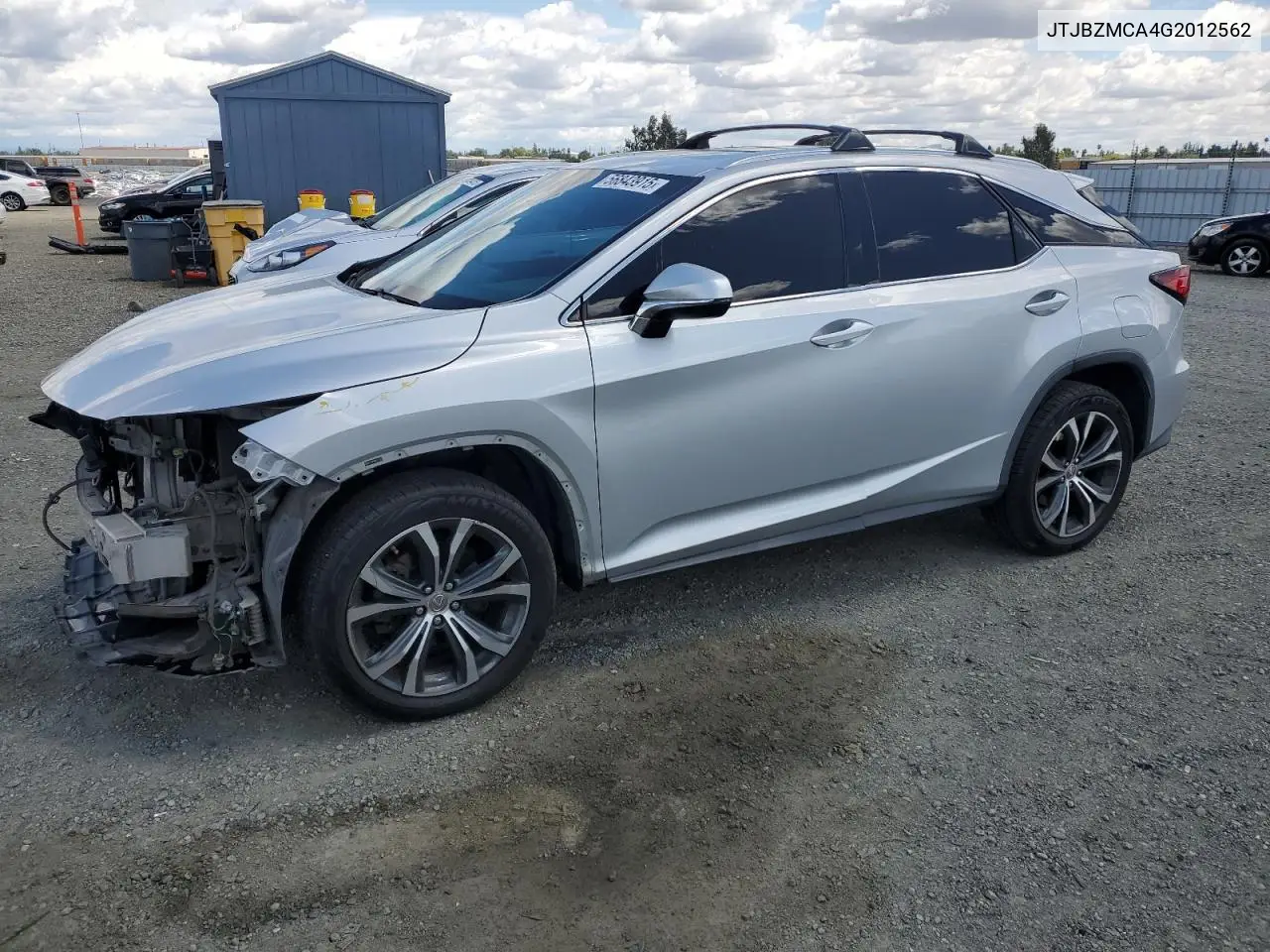 2016 Lexus Rx 350 VIN: JTJBZMCA4G2012562 Lot: 56843915