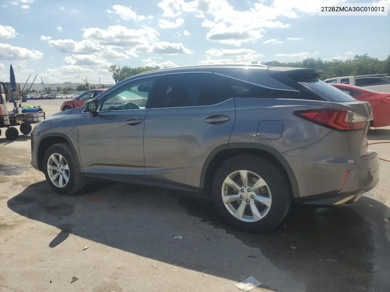 2016 Lexus Rx 350 Base VIN: 2T2BZMCA3GC010012 Lot: 56949255