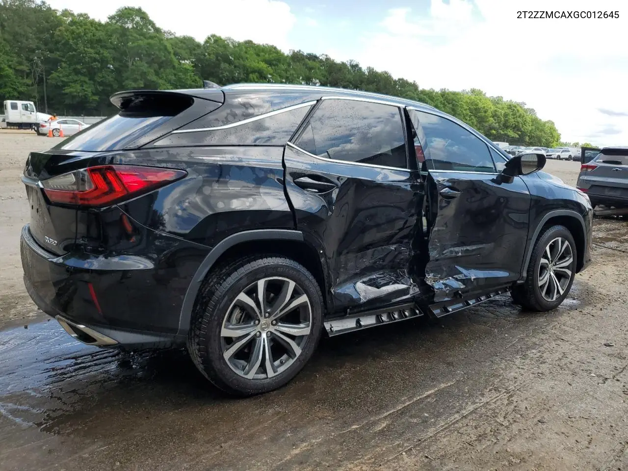 2016 Lexus Rx 350 VIN: 2T2ZZMCAXGC012645 Lot: 56951105