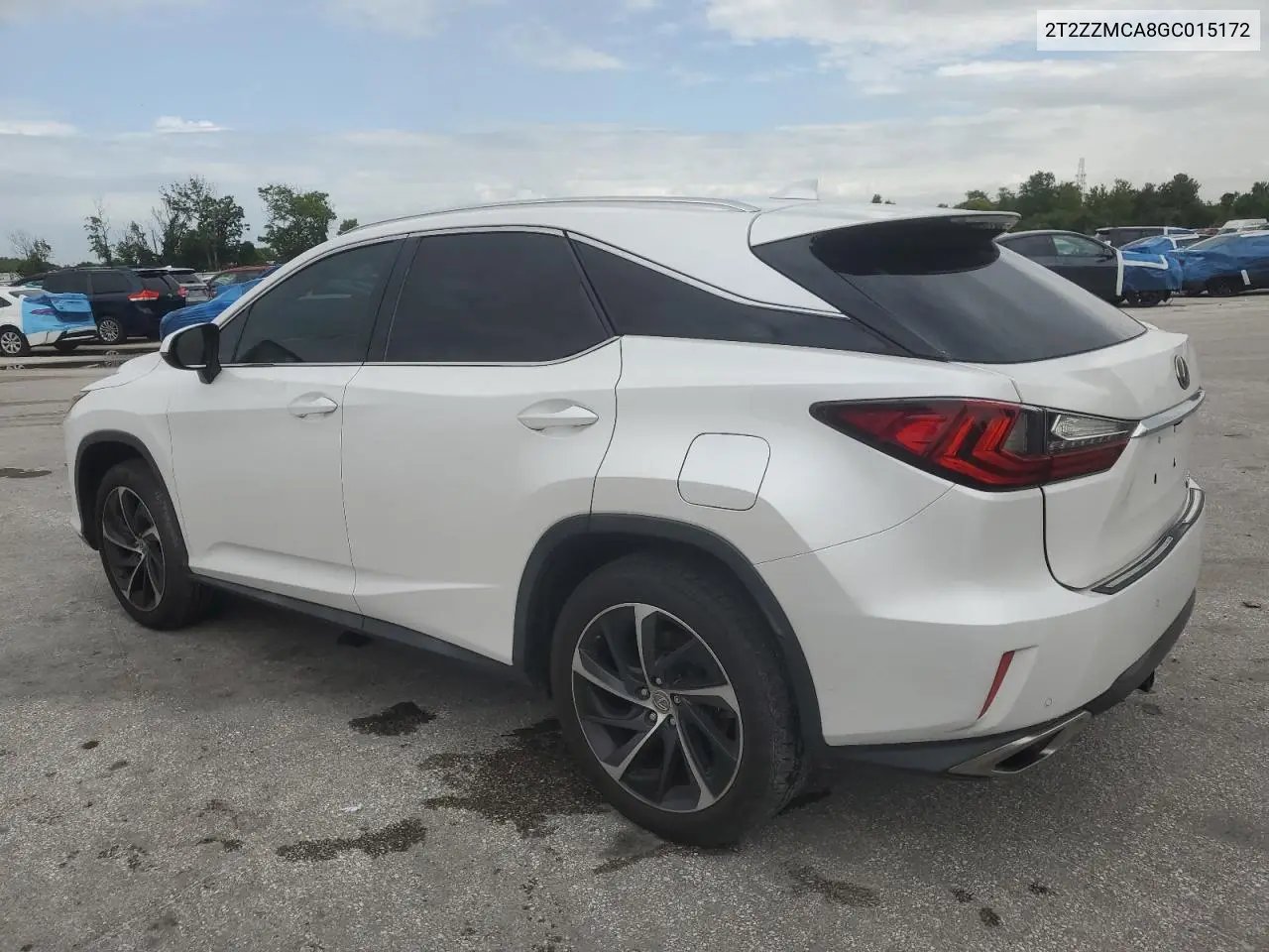 2016 Lexus Rx 350 VIN: 2T2ZZMCA8GC015172 Lot: 60960325