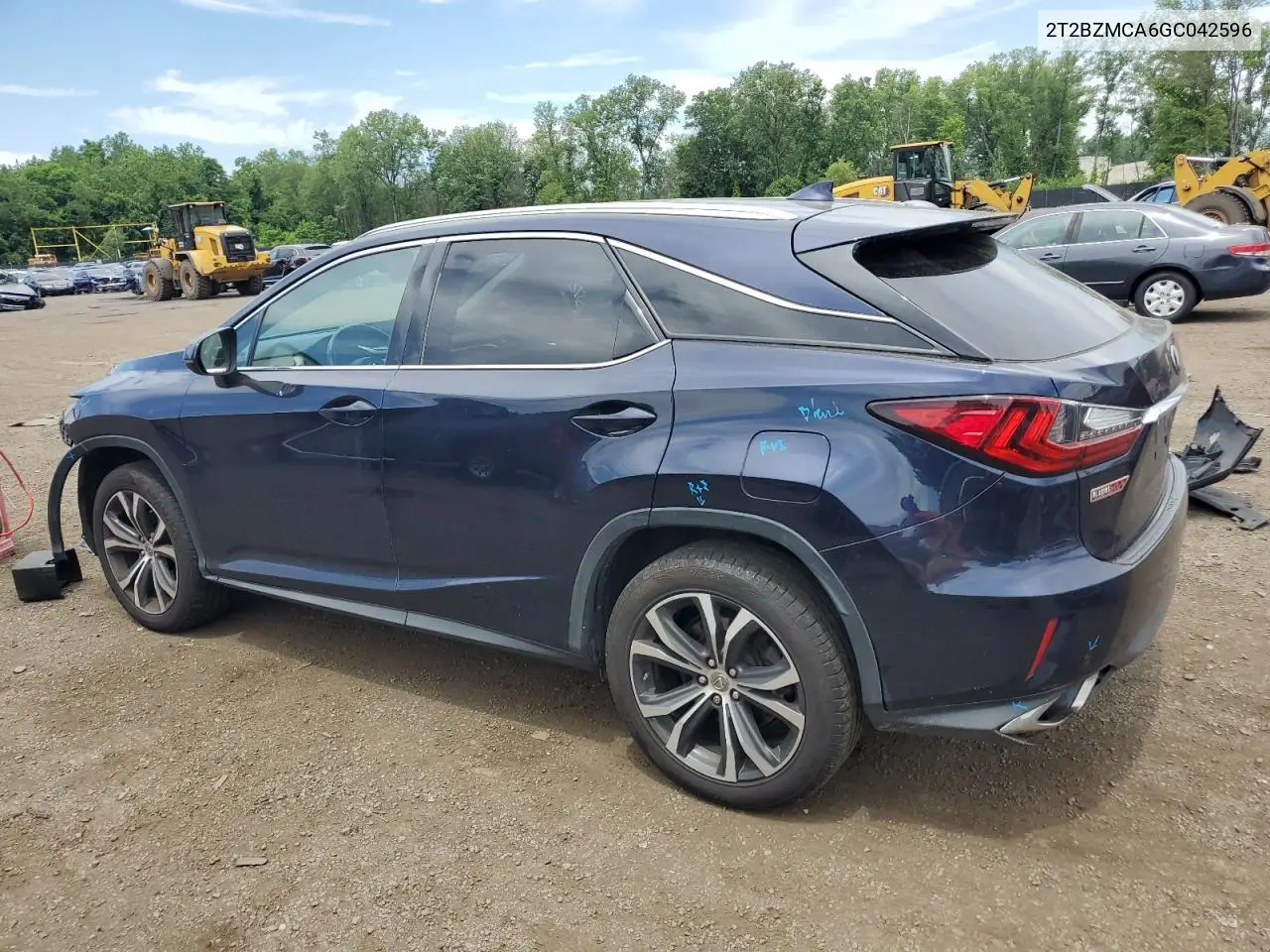2016 Lexus Rx 350 Base VIN: 2T2BZMCA6GC042596 Lot: 61742275