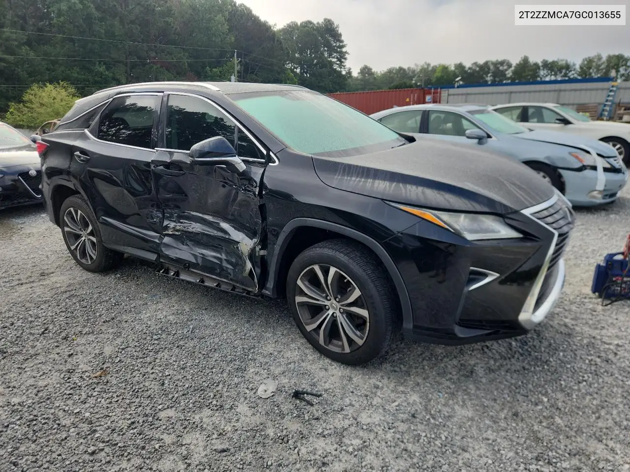 2016 Lexus Rx 350 VIN: 2T2ZZMCA7GC013655 Lot: 62193415