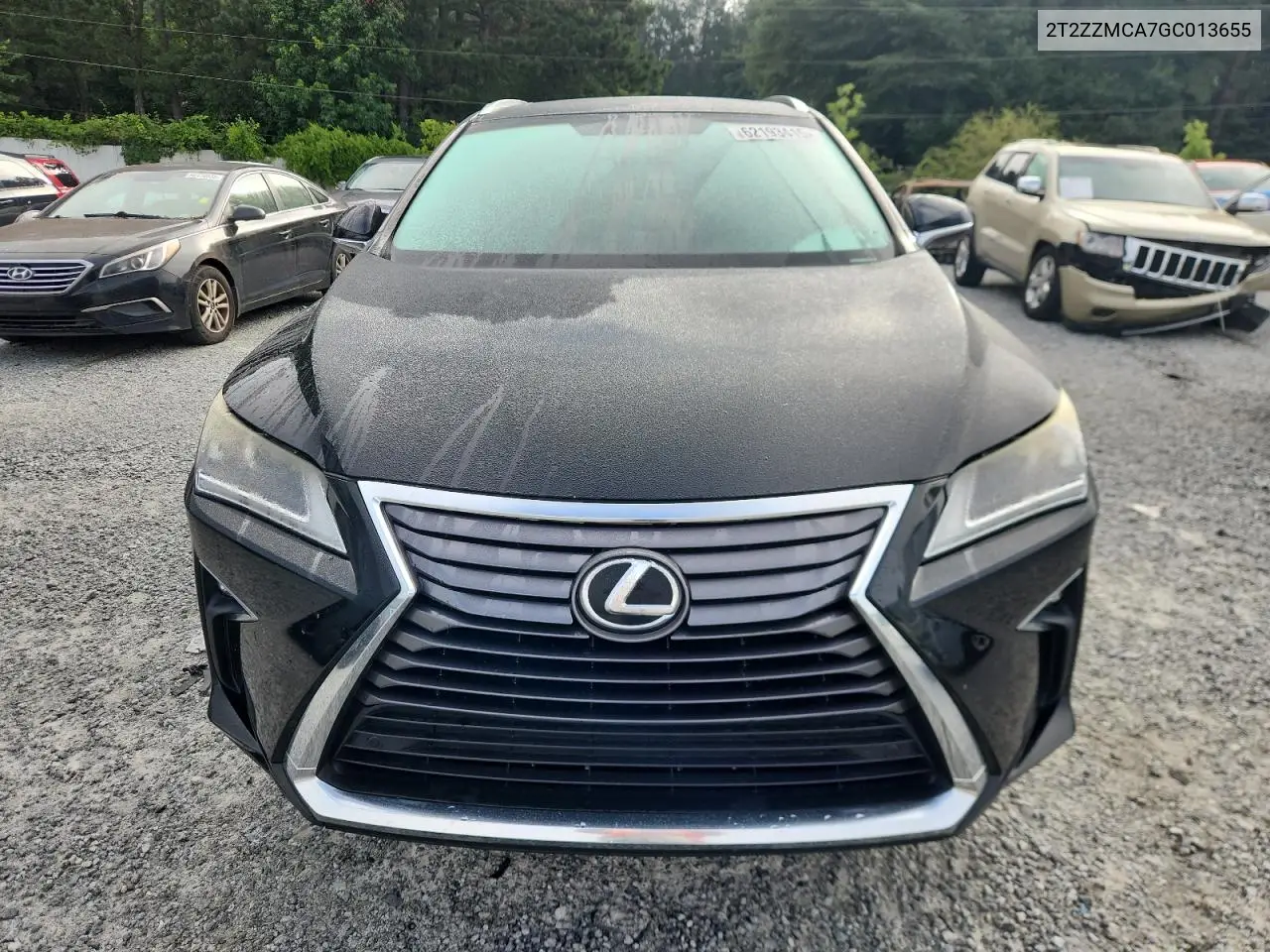2016 Lexus Rx 350 VIN: 2T2ZZMCA7GC013655 Lot: 62193415