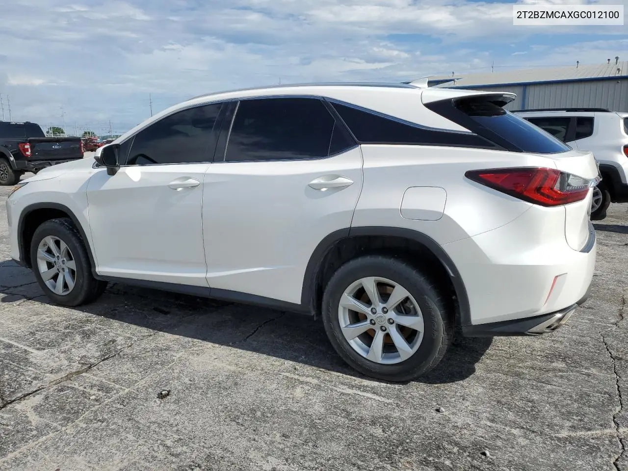 2016 Lexus Rx 350 Base VIN: 2T2BZMCAXGC012100 Lot: 62518235