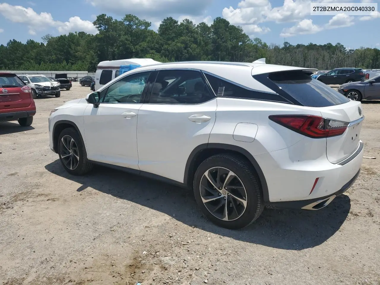 2016 Lexus Rx 350 Base VIN: 2T2BZMCA2GC040330 Lot: 62595755