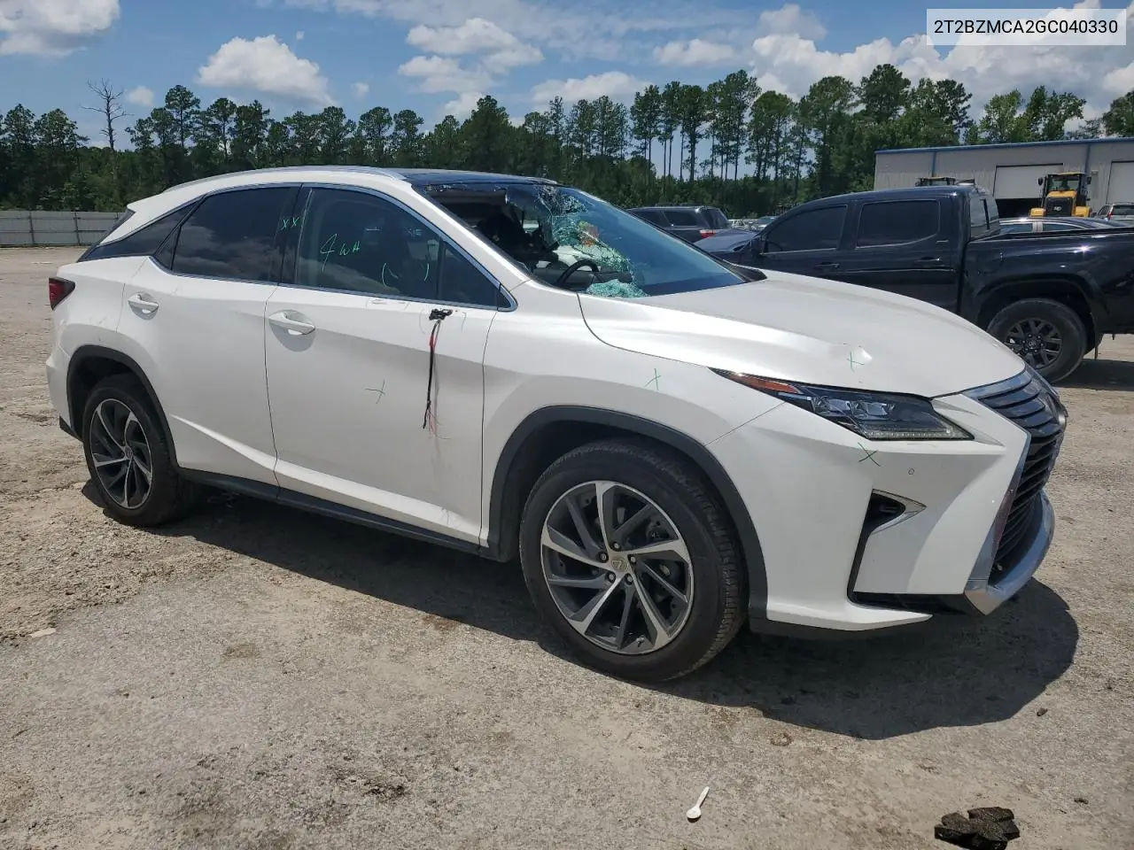 2016 Lexus Rx 350 Base VIN: 2T2BZMCA2GC040330 Lot: 62595755