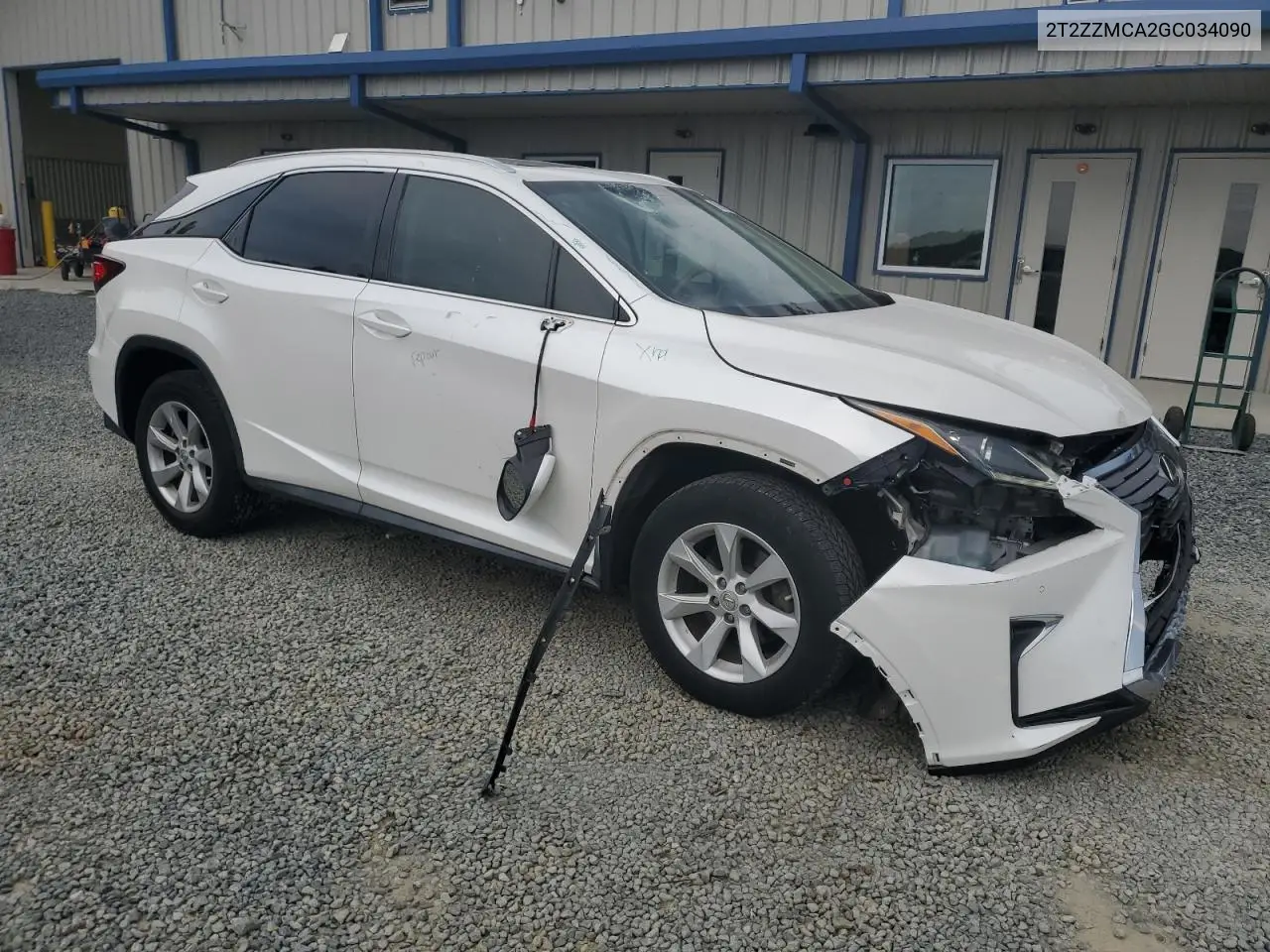 2016 Lexus Rx 350 VIN: 2T2ZZMCA2GC034090 Lot: 62600315
