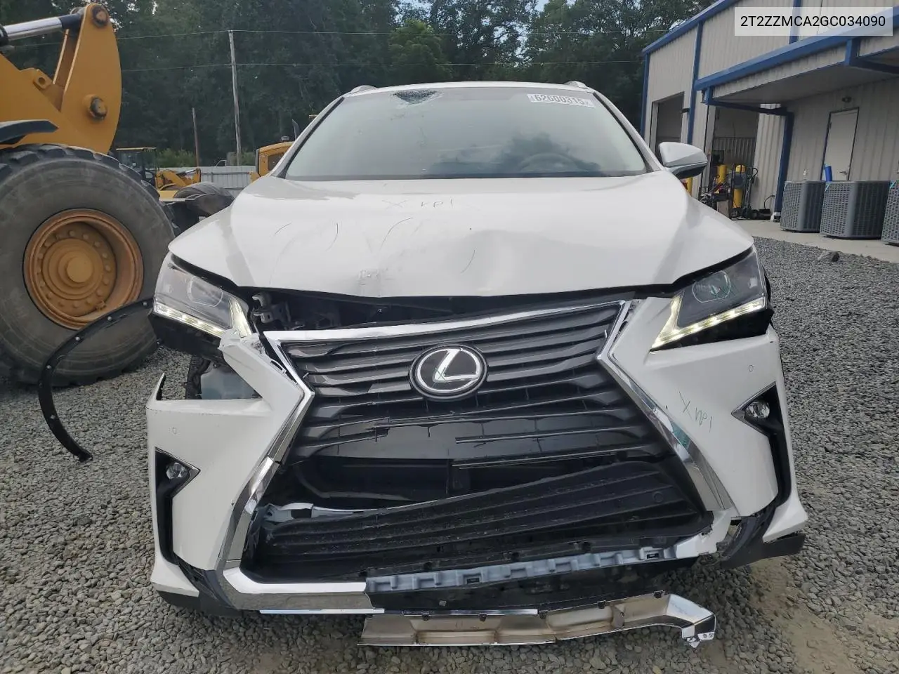 2016 Lexus Rx 350 VIN: 2T2ZZMCA2GC034090 Lot: 62600315