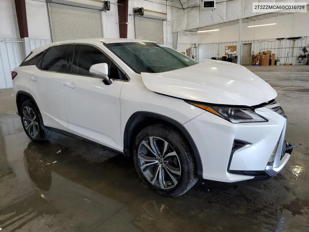2016 Lexus Rx 350 VIN: 2T2ZZMCA6GC010729 Lot: 62914315