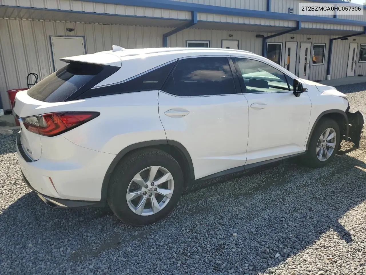 2017 Lexus Rx 350 Base VIN: 2T2BZMCA0HC057306 Lot: 52291655
