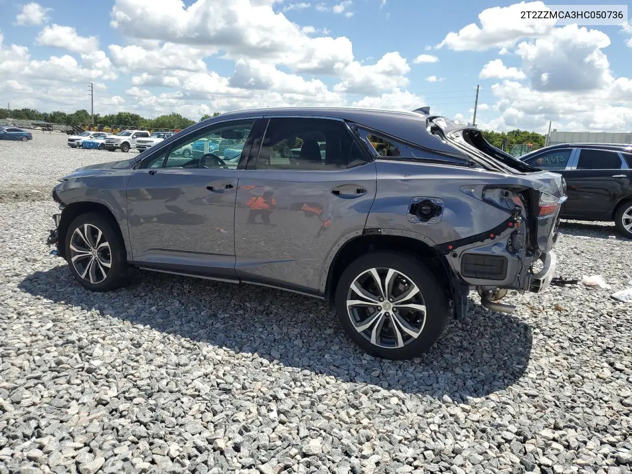 2t2zzmca3hc050736 2T2ZZMCA3HC050736 2017 Lexus Rx 350 Base