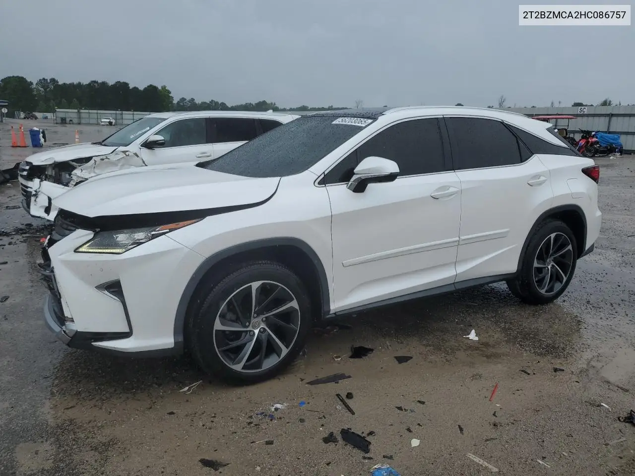 2017 Lexus Rx 350 Base VIN: 2T2BZMCA2HC086757 Lot: 56203065
