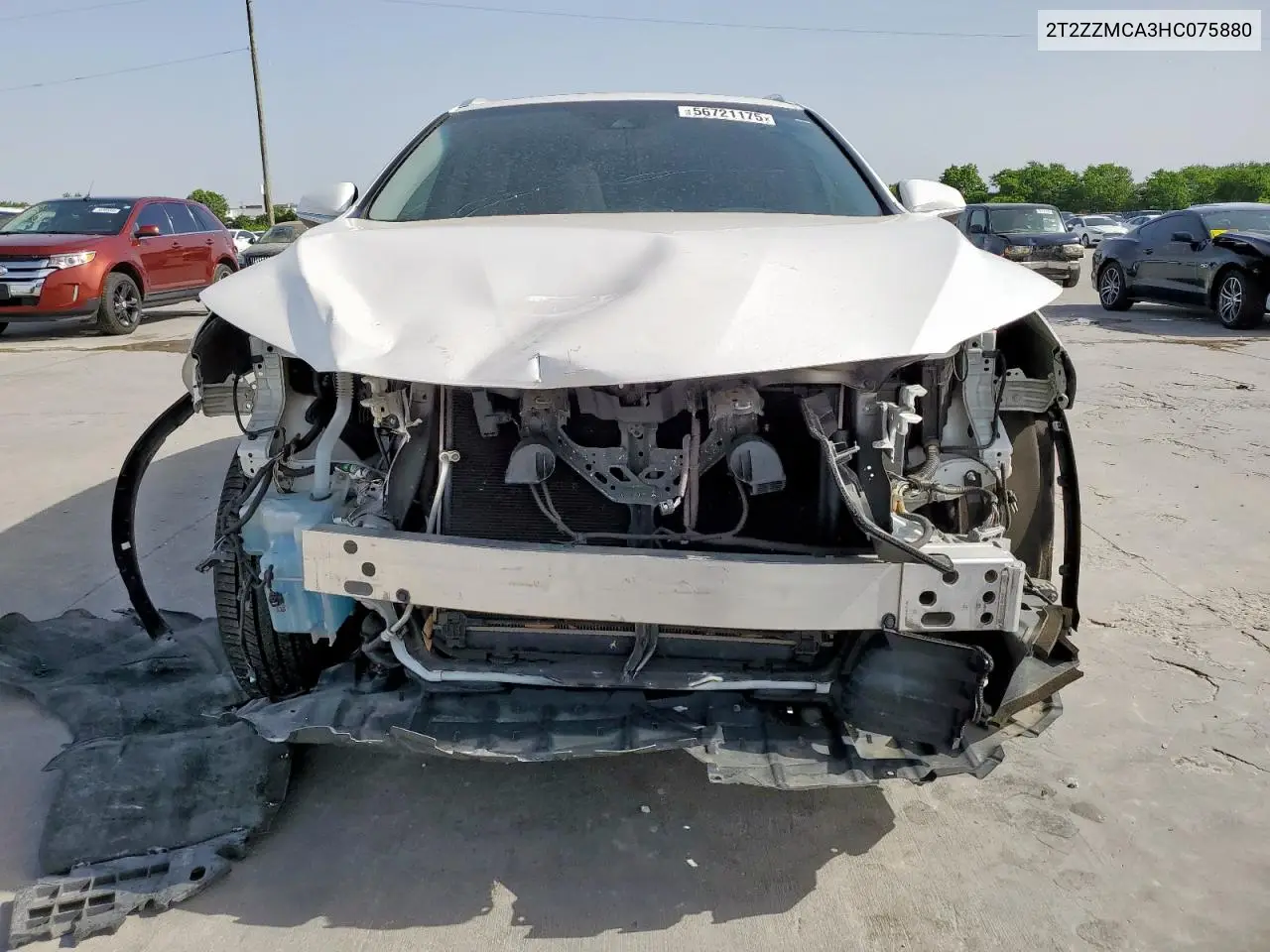 2017 Lexus Rx 350 Base VIN: 2T2ZZMCA3HC075880 Lot: 56721175