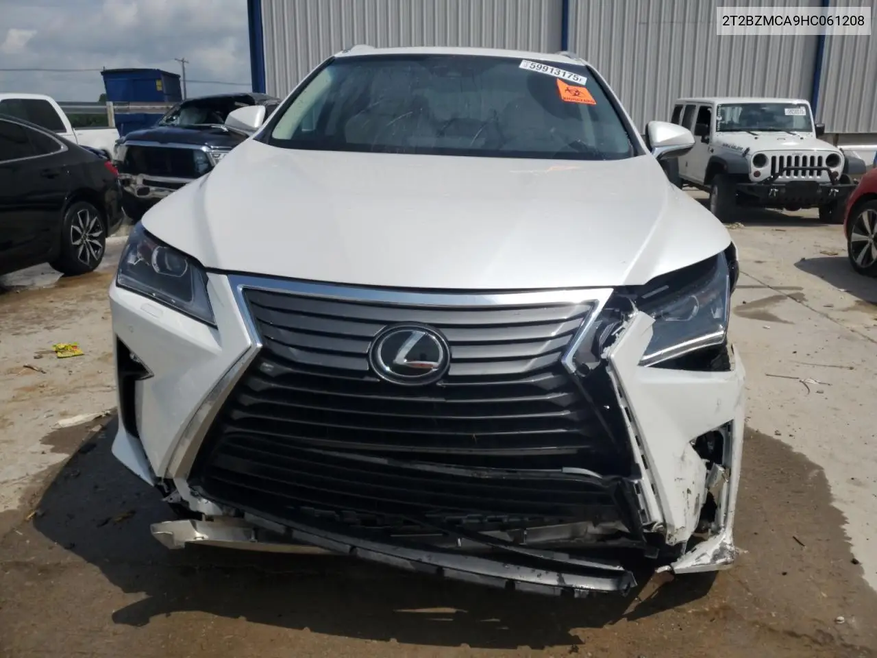 2017 Lexus Rx 350 Base VIN: 2T2BZMCA9HC061208 Lot: 59913175
