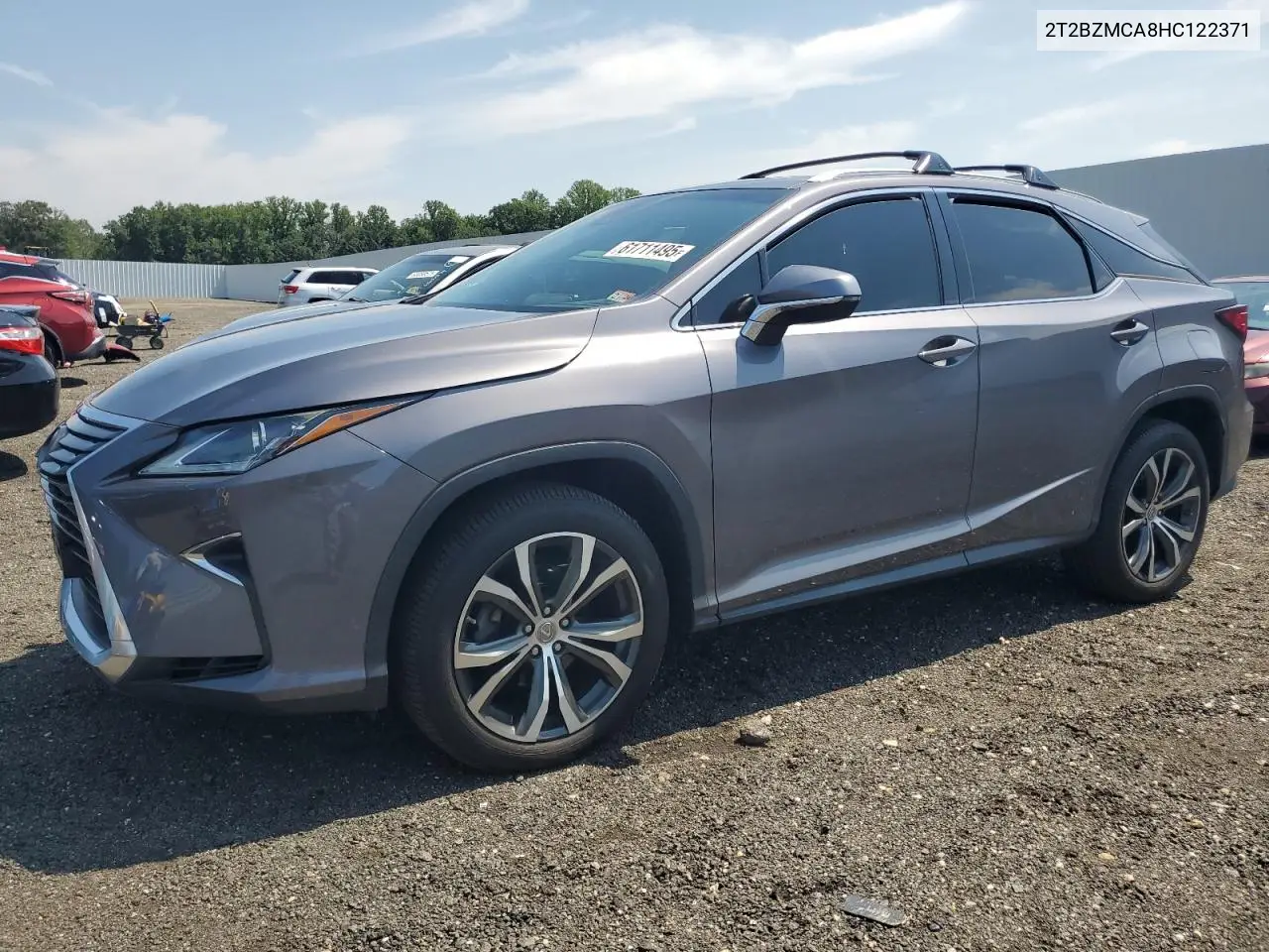 2017 Lexus Rx 350 Base VIN: 2T2BZMCA8HC122371 Lot: 61711495