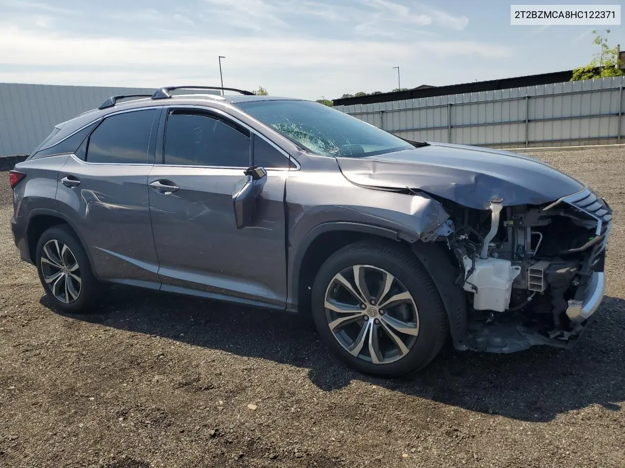 2017 Lexus Rx 350 Base VIN: 2T2BZMCA8HC122371 Lot: 61711495