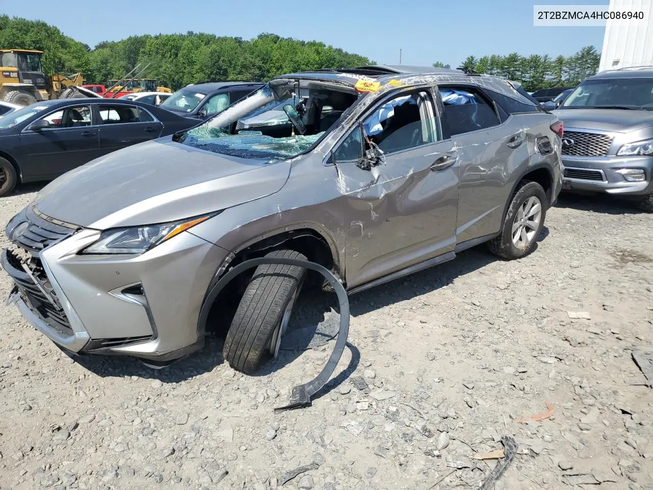 2017 Lexus Rx 350 Base VIN: 2T2BZMCA4HC086940 Lot: 62058225