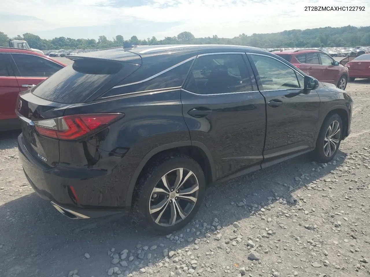 2017 Lexus Rx 350 Base VIN: 2T2BZMCAXHC122792 Lot: 62654885