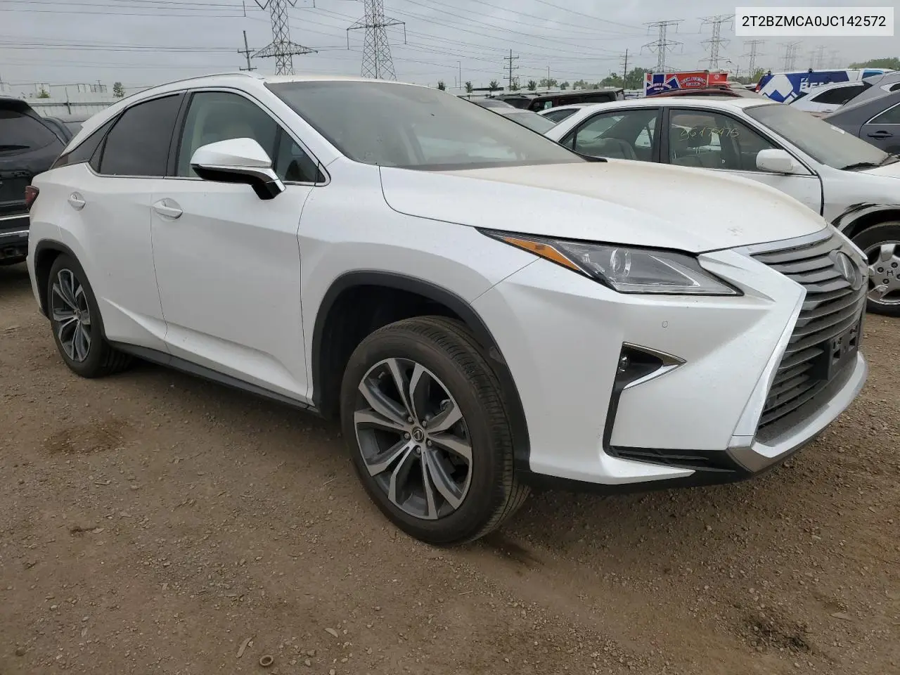 2018 Lexus Rx 350 Base VIN: 2T2BZMCA0JC142572 Lot: 56173905