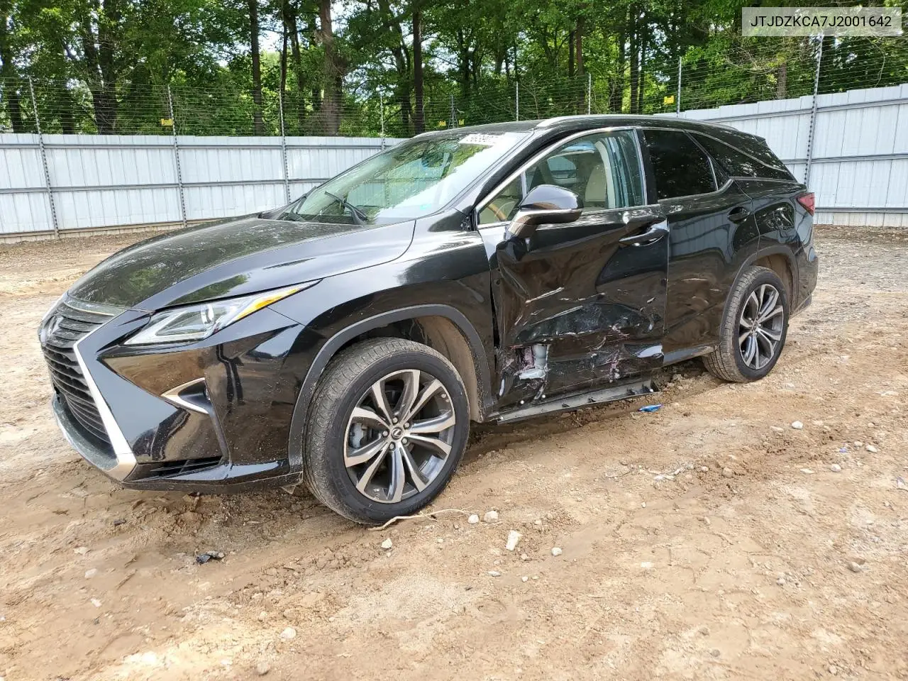 2018 Lexus Rx 350 L VIN: JTJDZKCA7J2001642 Lot: 56390725