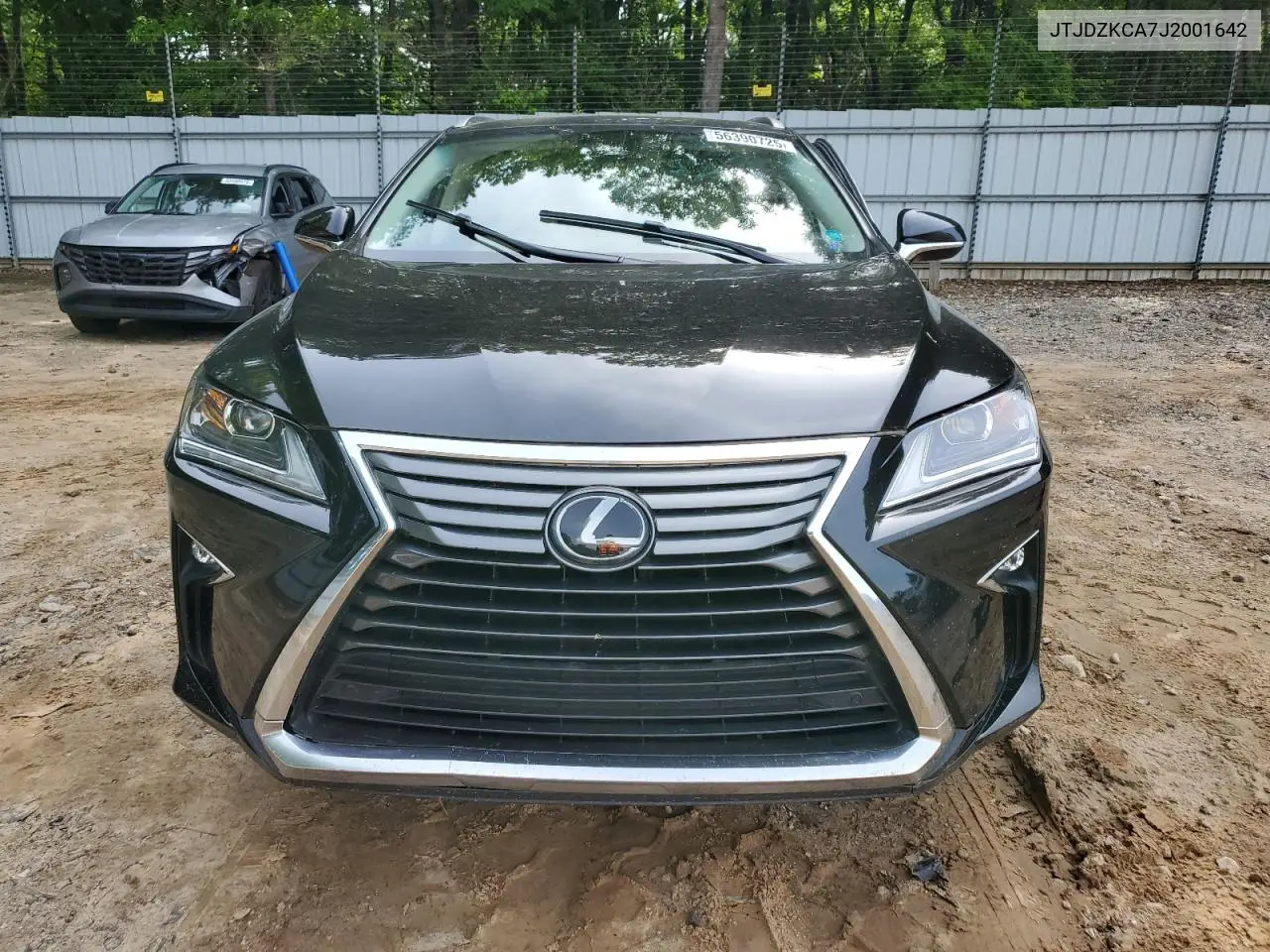 2018 Lexus Rx 350 L VIN: JTJDZKCA7J2001642 Lot: 56390725