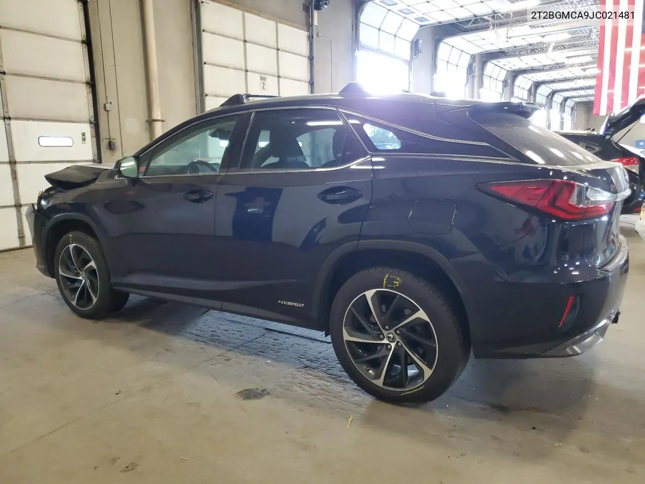 2t2bgmca9jc021481 2T2BGMCA9JC021481 2018 Lexus Rx 450H Base