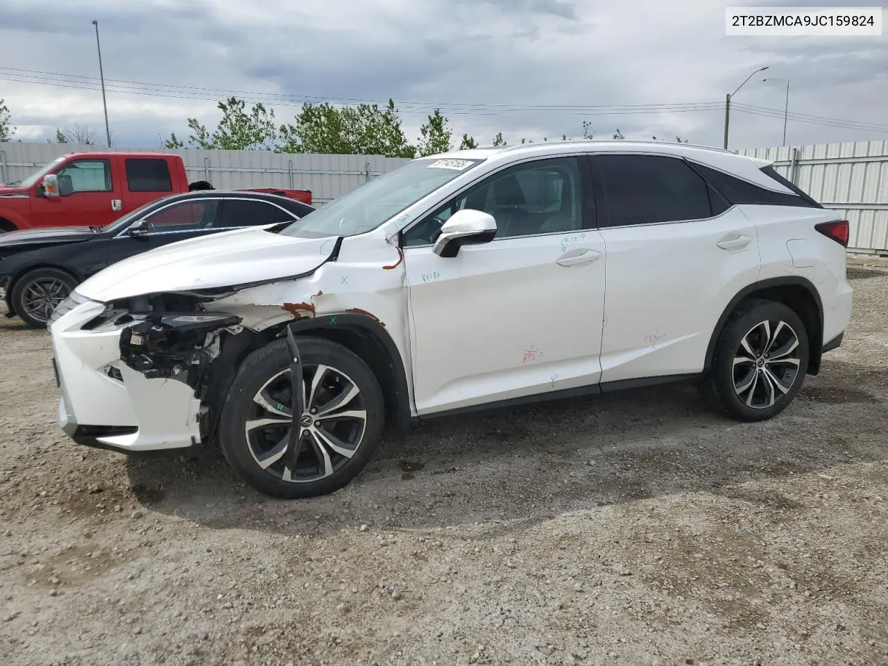 2t2bzmca9jc159824 2T2BZMCA9JC159824 2018 Lexus Rx 350 Base