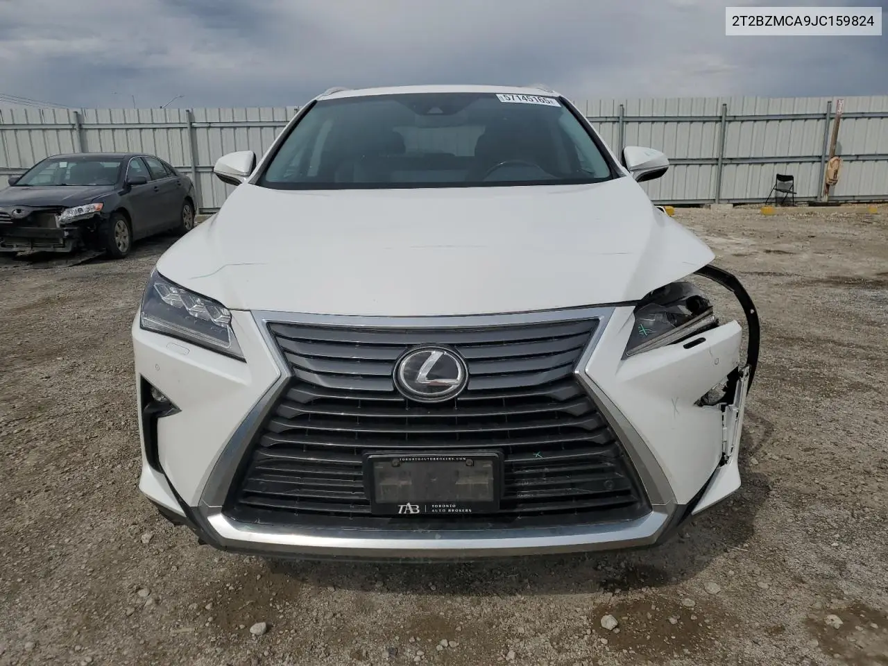2t2bzmca9jc159824 2T2BZMCA9JC159824 2018 Lexus Rx 350 Base